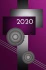 2020: Agenda semainier 2020 - Calendrier des semaines 2020 - Turquoise pointillé - Art moderne By Gabi Siebenhuhner Cover Image