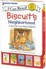 Biscuit's Neighborhood: 5 Fun-Filled Stories in 1 Box! (My First I Can Read) By Alyssa Satin Capucilli, Pat Schories (Illustrator) Cover Image