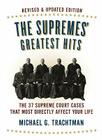 The Supremes' Greatest Hits, Revised & Updated Edition: The 37 Supreme Court Cases That Most Directly Affect Your Life Cover Image