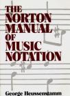 Norton Manual of Music Notation By George Heussenstamm Cover Image