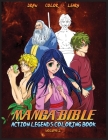 Manga Bible Action Legends Vol 2: Coloring Book By Javier H. Ortiz, Antonio Soriano (Illustrator) Cover Image