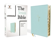The Jesus Bible, NIV Edition, Leathersoft, Blue, Indexed, Comfort Print By Passion Publishing (Editor), Louie Giglio (Introduction by), Zondervan Cover Image
