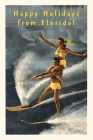 Vintage Journal Happy Holidays from Florida, Water Skiers By Found Image Press (Producer) Cover Image