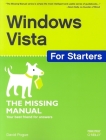 Windows Vista for Starters: The Missing Manual (Missing Manuals) By David Pogue Cover Image