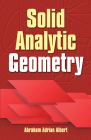Solid Analytic Geometry (Dover Books on Mathematics) Cover Image
