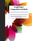 Graph Paper Composition Notebook: 5 Squares Per Inch / Graph Paper Quad Rule 5x5 / 8.5 x 11 / Bound Comp Notebook Cover Image