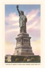 Vintage Journal Statue of Liberty, New York City Cover Image