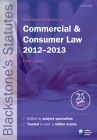 Blackstone's Statutes on Commercial & Consumer Law 2012-2013 Cover Image