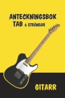 TAB Anteckningsbok gitarr 6 strängar / elgitarr - träningsbok, pad för gitarrister - lärande, komponering och låtskrivning: Sångbok gitarr: 120 sidor By Art at Work Media Publishing Cover Image