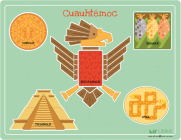 Cuauhtémoc Bilingual Wooden Shapes Puzzl  Cover Image