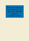 Index and Finding List of Serials Published in the British Isles, 1789-1832 By William S. Ward Cover Image