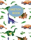 Sketch Book: Friendly Dinosaurs Cover Image