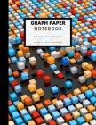 Graph Paper Notebook: Cute Composition Grid Paper 110 Pages, 4x4 Quad-Ruled Notebook (Large, 8.5x11 in.) Cover Image