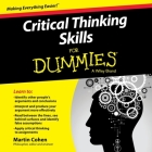 Critical Thinking Skills for Dummies Lib/E Cover Image