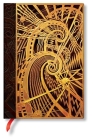 The Chanin Spiral Hardcover Journals MIDI 144 Pg Lined New York Deco By Paperblanks Journals Ltd (Created by) Cover Image