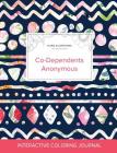 Adult Coloring Journal: Co-Dependents Anonymous (Floral Illustrations, Tribal Floral) By Courtney Wegner Cover Image