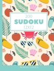 200 Sudoku 12x12 normal e difícil Vol. 3: com soluções e quebra-cabeças bônus By Morari Media Pt Cover Image