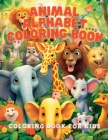 Animal Alphabet Coloring Book By Coco Bean Cover Image