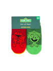Sesame Street Baby/Toddler Socks 4-Pack - 2T-3T By Out of Print Cover Image