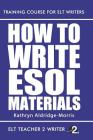 How To Write ESOL Materials Cover Image