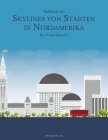 Malbuch mit Skylines von Städten in Nordamerika für Erwachsene 1 Cover Image