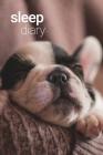 Sleep Diary - Sleepy Pup By Golding Notebooks Cover Image