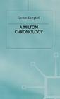 Milton Chronology (Author Chronologies) By G. Campbell Cover Image