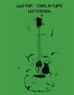 Guitar Tablature Notebook: Abstract Acoustic Guitar Themed 6 String Guitar Chord and Tablature Staff Music Paper for Guitar Players, Musicians, T By Theory Press Cover Image