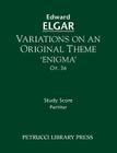 Variations on an Original Theme 'Enigma', Op.36: Study score By Edward Elgar Cover Image