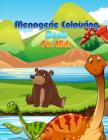 Menagerie Colouring Book for Kids: Farmyard Animal Book, Guiness Book of Records Animals By Kid a. Learning Cover Image