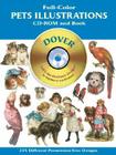 Pets Illustrations [With CDROM] (Dover Pictorial Archives) Cover Image