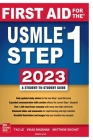 First Aid Usmle Step 1 2023 By Karen Silve Cover Image