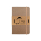 Moustachine Classic Linen Hardcover Dark Tan Blank Pocket By Moustachine (Designed by) Cover Image