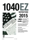 1040EZ Instructions 2015 By Internal Revenue Service Cover Image