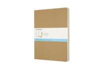 Moleskine Cahier Journal, XL, Dotted, Kraft Brown (7.5 x 9.75) Cover Image
