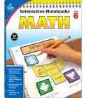 Math, Grade 6 (Interactive Notebooks) By Katie Kee Daughtrey Cover Image