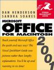 Microsoft Office 2001 for Macintosh Visual QuickStart Guide (Visual QuickStart Guides) By Dan Henderson, Sandra Soares (Joint Author) Cover Image