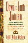 Down-To-earth Judaism: Food, Money, Sex, And The Rest Of Life By Arthur Waskow Cover Image