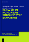 Blow-up in Nonlinear Sobolev Type Equations By Alexander B. Al'shin Cover Image