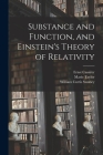 Substance and Function, and Einstein's Theory of Relativity Cover Image