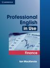 Professional English in Use: Finance Cover Image