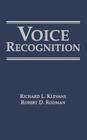 Voice Recognition (Artech House Telecommunications Library) By Richard L. Klevans, Robert D. Rodman (Joint Author) Cover Image
