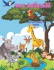 100 animali - Libro Da Colorare Per Bambini: Animali Marini, Animali Della Fattoria, Animali Della Giungla, Animali Dei Boschi E Animali del Circo By Valeria Duncan Cover Image
