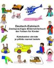 Deutsch-Estnisch Zweisprachiges Bilderwörterbuch der Farben für Kinder Cover Image