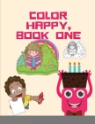 Color Happy, Book One: A Year of Themed Coloring Pages Designed by Personaldev Book and Happy Cover Image