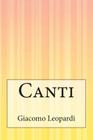 Canti By Giacomo Leopardi Cover Image