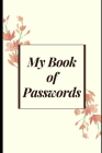 My Book of Passwords: Notebook for keeping passwords By Gale Drubber Cover Image
