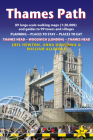 Thames Path: British Walking Guide: Thames Head to London - Includes 89 Large-Scale Walking Maps (1:20,000) & Guides to 99 Towns an By Joel Newton, Anna Udagawa, William Allberry Cover Image