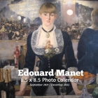 Edouard Manet 8.5 X 8.5 Calendar September 2021 -December 2022: Impressionist - Monthly Calendar with U.S./UK/ Canadian/Christian/Jewish/Muslim Holida By Dorinda Book Press Cover Image