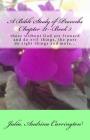 A Bible Study of Proverbs Chapter 21--Book 3 By Julia Audrina Carrington Cover Image